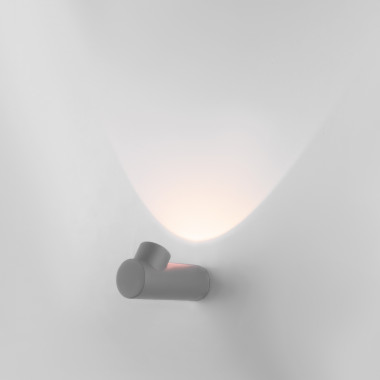 Уличный настенный светодиодный светильник Ray LED IP54 35134/W серый — Multielectrika