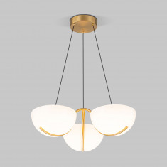 Подвесной светодиодный светильник 50083/3 LED золото &mdash; Multielectrika