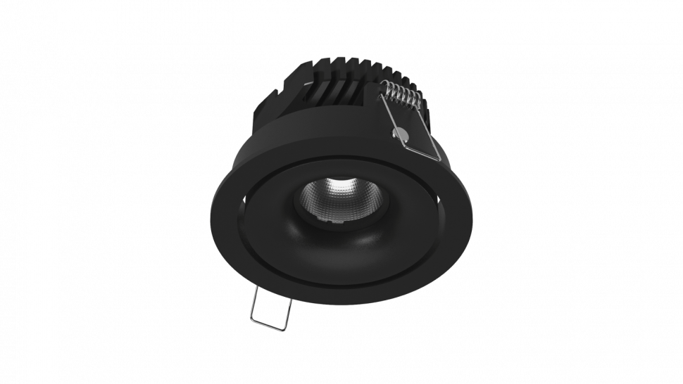 Корпус светильника встраиваемый, серия COMBO 1, черный, COMBO10-BL фото 1 — Multielectrika