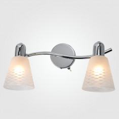 Настенный светильник с плафонами 20053/2 хром &mdash; Multielectrika