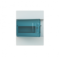 Распределительный шкаф ABB Mistral41, 8 мод., IP41, навесной, термопласт, зеленая дверь, 1SPE007717F0321 &mdash; Multielectrika