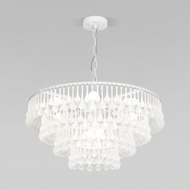 Умная подвесная люстра со стеклянным рассеивателем 476/8 Smart — Multielectrika