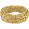 Ретро кабель витой 2х1,5 золотой песок (под заказ) W6452547