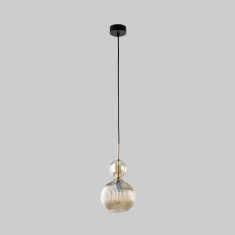 Подвесной светильник с плафонами из фактурного стекла 11040 Sophia Cognac &mdash; Multielectrika