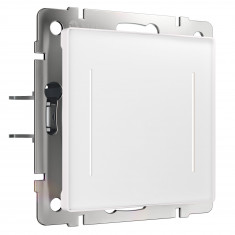 Сенсорный выключатель двухклавишный с подсветкой белый W4522001 &mdash; Multielectrika