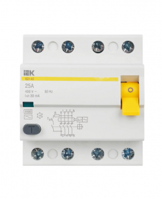 УЗО ВД1-63 4Р 25А 30мА тип AC IEK MDV10-4-025-030 &mdash; Multielectrika