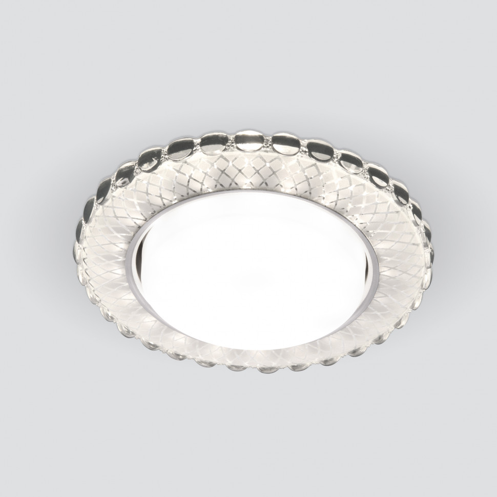 3034 GX53 SL/WH зеркальный/белый 3034 GX53 фото 1 — Multielectrika