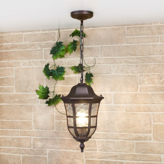 Уличный подвесной светильник Dorado H кофейное золото IP44 GL 1013H &mdash; Multielectrika