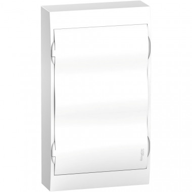 Корпус навесной Systeme Electric City9 Box с белой дверцей 3ряд/36мод — Multielectrika