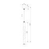 Подвесной светодиодный светильник DLR037 12W 4200K кофейный фото 30 &mdash; Multielectrika