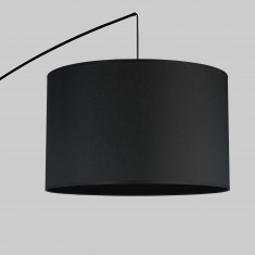 Напольный светильник с тканевым абажуром 5485 Moby Black &mdash; Multielectrika