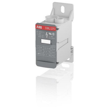 Блок DBL125 распределительный, 125А, 1 -полюсный ABB 1SNL312510R0000 — Multielectrika