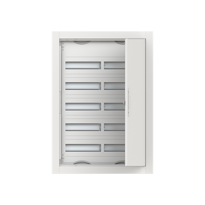 Щит распределительный ABB CU25V в нишу 864х615х125 5 рядов (120 модулей) фото 1 — Multielectrika