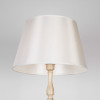 Напольный светильник с тканевым абажуром 01088/1 белый с золотом фото 2 — Multielectrika