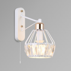 Бра с хрусталем 70075/1 белый &mdash; Multielectrika