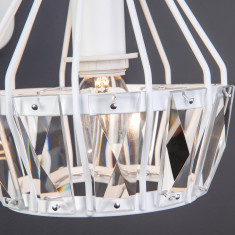 Бра с хрусталем 70075/1 белый &mdash; Multielectrika