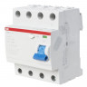 Выключатель дифференциальный УЗО ABB F204 A S-40/0,3 4Р тип A S селективное 40A 300mA 2CSF204201R3400 