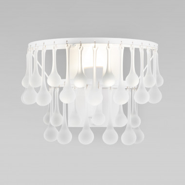 Настенный светильник  со стеклянными подвесками 476/1 — Multielectrika