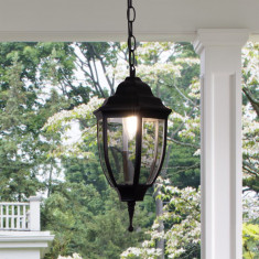 Уличный подвесной светильник Feba H черный 35147/H &mdash; Multielectrika