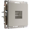 Розетка Ethernet RJ-45 (дымчатый) W1281004