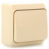 Выключатель одноклавишный 10АХ кремовый Schneider Electric Этюд BA10-001K
