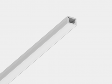 Алюминиевый профиль Design LED LS1613, 2500 мм, белый — Multielectrika