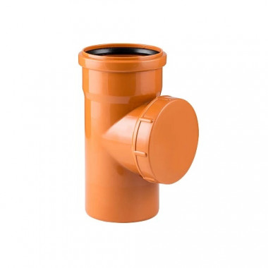 Ревизия с крышкой 110 рыжий &mdash; Multielectrika