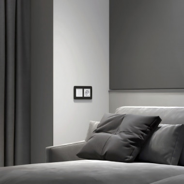 Сенсорный выключатель одноклавишный с подсветкой (белый) W4512001 &mdash; Multielectrika