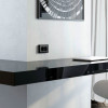 Рамка из поликарбоната для двойной розетки Stark черный W0081808 фото 4 &mdash; Multielectrika