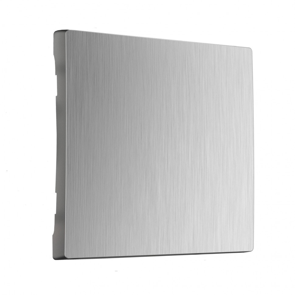 Клавиша для выключателя перекрестного (серебряный рифленый) W1119009 фото 1 — Multielectrika