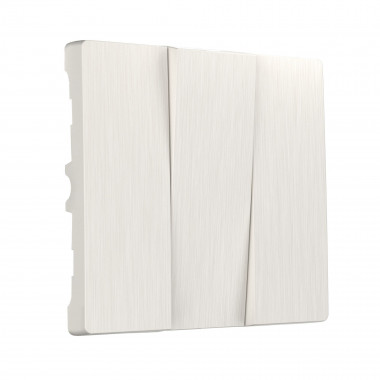 Набор клавиш для выключателя трехклавишного (перламутровый рифленый) W1139013 &mdash; Multielectrika