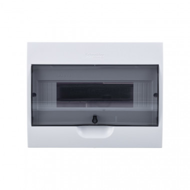 Корпус навесной Systeme Electric City9 Box с проз. дверцей 1ряд/12мод — Multielectrika