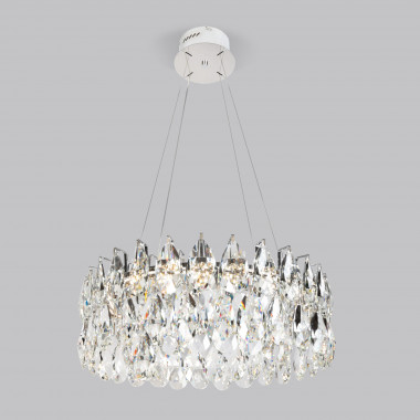 Подвесная люстра с хрусталем 90371/1 Strotskis — Multielectrika