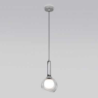 Подвесной светильник со стеклянным плафоном 50188/1 хром — Multielectrika