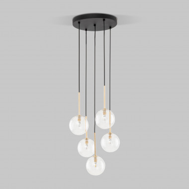 Подвесной светильник со стеклянными плафонами 5943 Nilos — Multielectrika