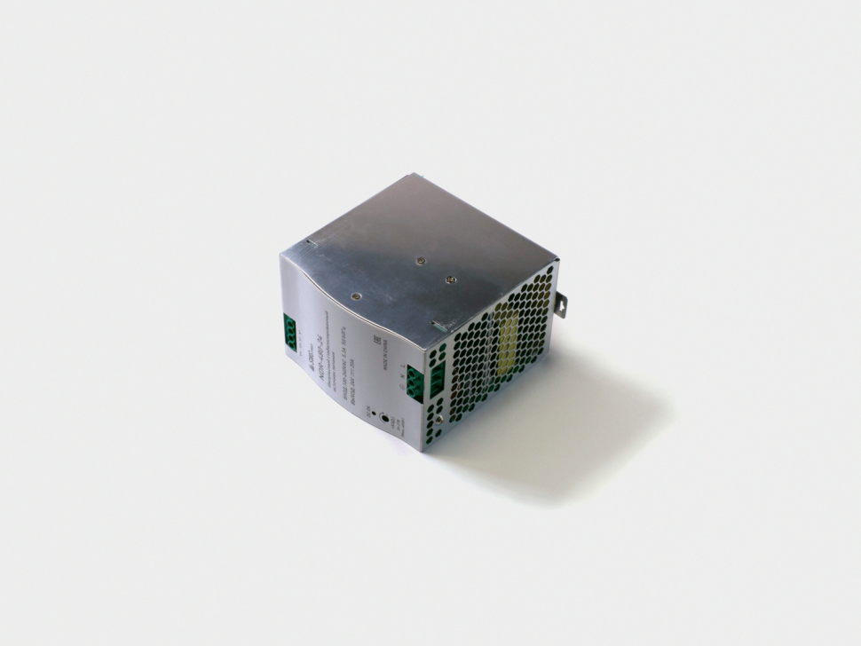 Блок питания на DIN рейку, NDR-480-24, 480Вт, 24В фото 1 — Multielectrika