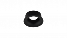 Рамка для серии MINI COMBO, круглая, черная, MINI-COMBO-C-BL &mdash; Multielectrika