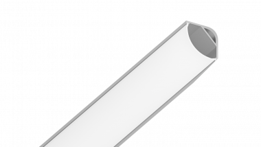 Комплект SF-3030, профиль угловой для двухрядной ленты с экраном 2м — Multielectrika