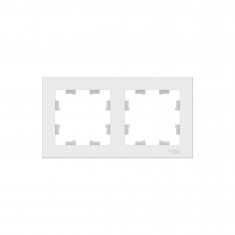 Рамка на 2 поста Systeme Electric AtlasDesign лотос &mdash; Multielectrika