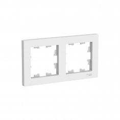 Рамка на 2 поста Systeme Electric AtlasDesign лотос &mdash; Multielectrika