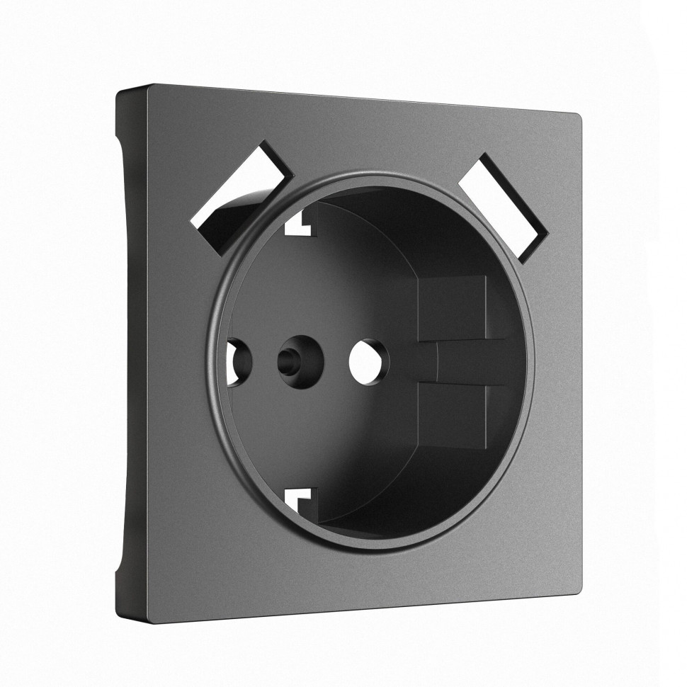 Накладка для розетки USB  (графит матовый) W1179564 фото 1 &mdash; Multielectrika
