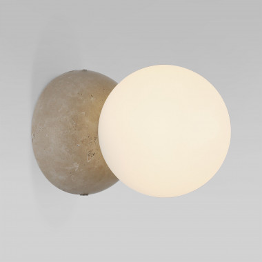 Настенный светильник из травертина 303051 травертин — Multielectrika