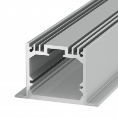 Алюминиевый профиль Design LED LE 4932, 2500 мм, анодированный &mdash; Multielectrika