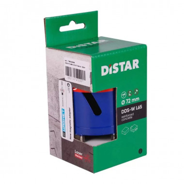Алмазная коронка DISTAR DDS-W 72х65-4*М16 Т-Бетон/SDS+ &mdash; Multielectrika