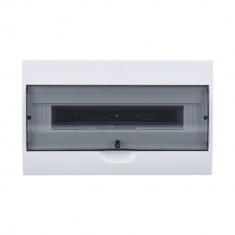 Корпус навесной Systeme Electric City9 Box с прозрачной дверцей 1ряд/18мод &mdash; Multielectrika