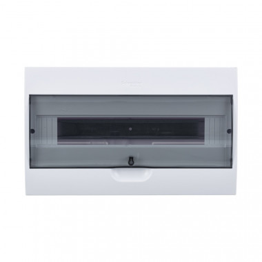 Корпус навесной Systeme Electric City9 Box с прозрачной дверцей 1ряд/18мод — Multielectrika