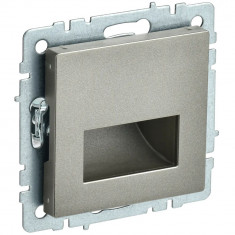 Подсветка светодиодная встраиваемая IEK Brite ПЛ20-БрШ шампань &mdash; Multielectrika