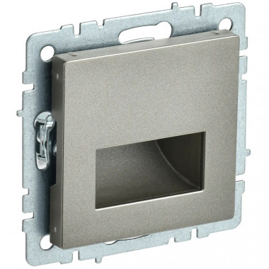 Подсветка светодиодная встраиваемая IEK Brite ПЛ20-БрШ шампань — Multielectrika