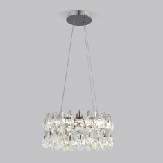 Подвесная люстра с хрусталем 90370/1 Strotskis &mdash; Multielectrika