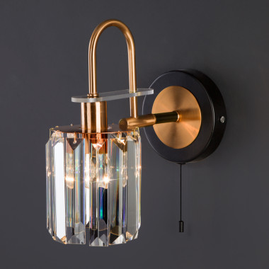 Бра в стиле лофт 70090/1 черный — Multielectrika